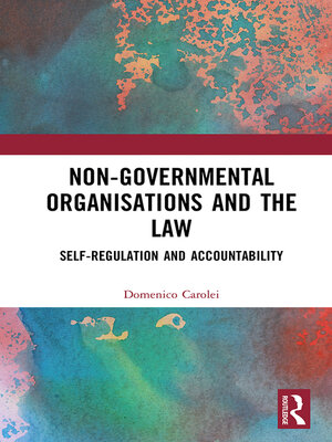 cover image of Non-Governmental Organisations and the Law